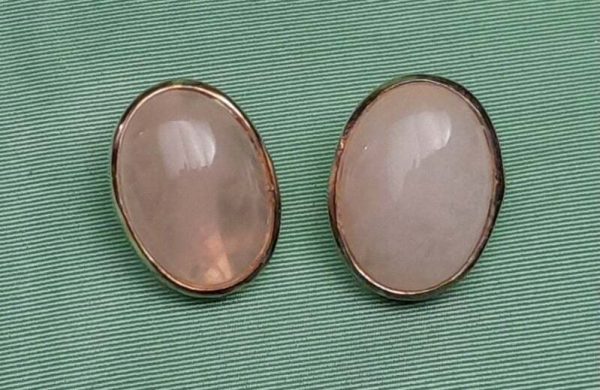 Orecchini quarzo rosa
