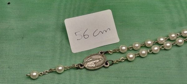 Collana rosario perla cerata - Image 3